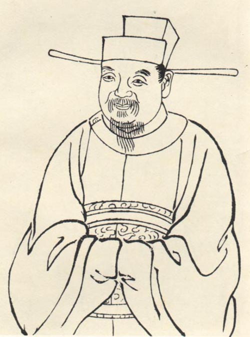 況鐘像(清道光二十九年重刻本《況太守集》) 況鐘像(清道光二十九年重刻本《況太守集》)
