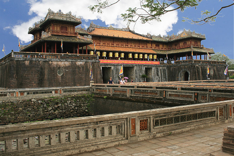 嘉隆年間建立的順化皇城 嘉隆年間建立的順化皇城