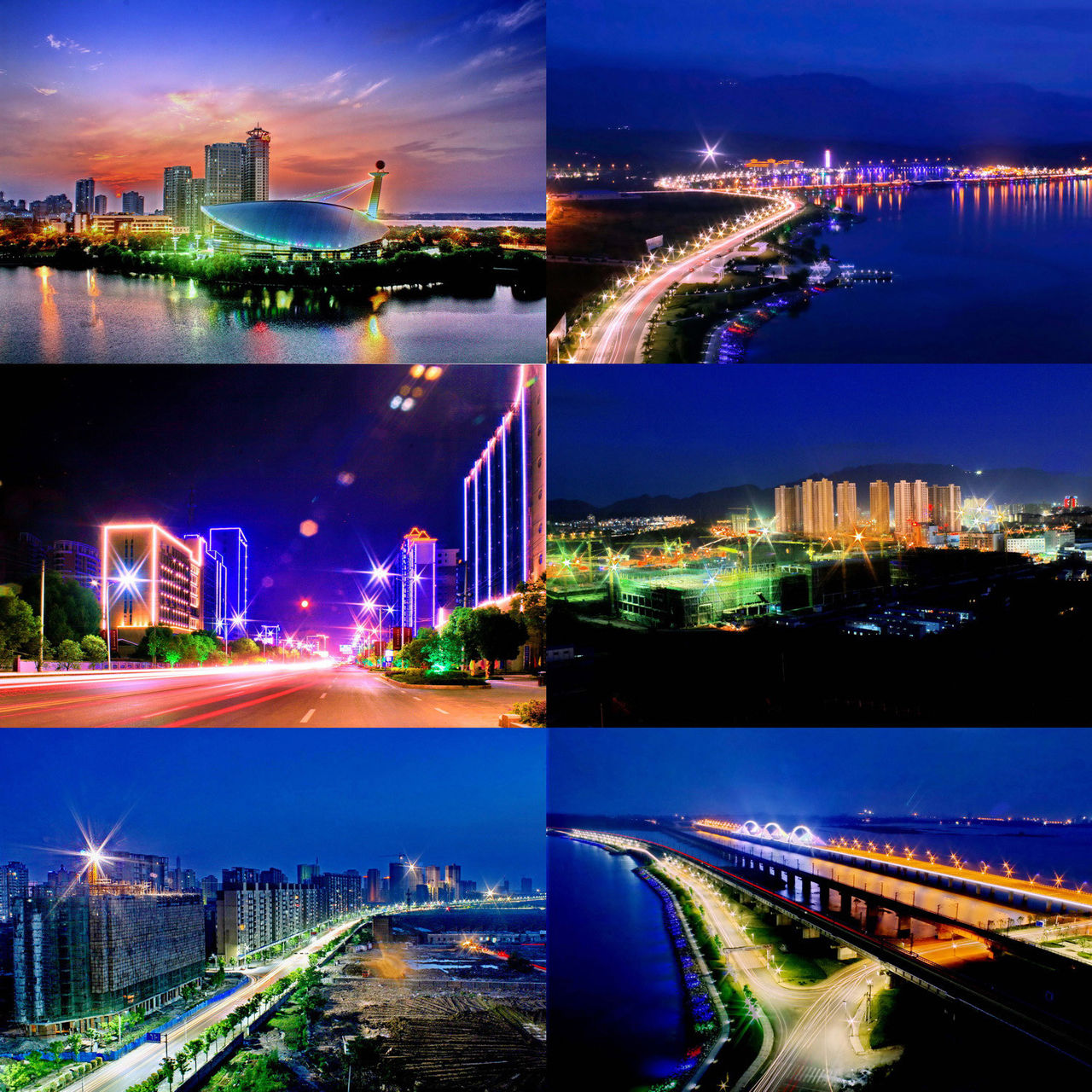 九江市夜景