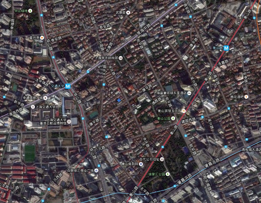 上海市衡山路 上海市衡山路