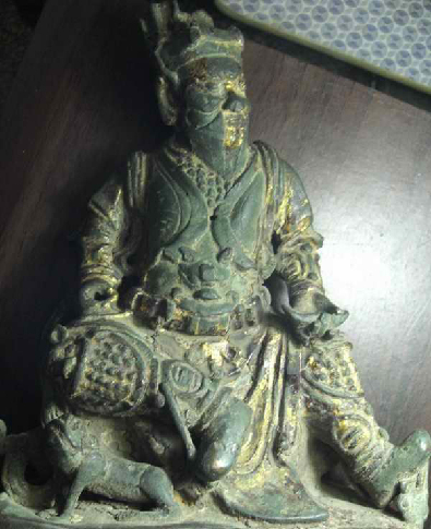 明代武士塑像 明代武士塑像