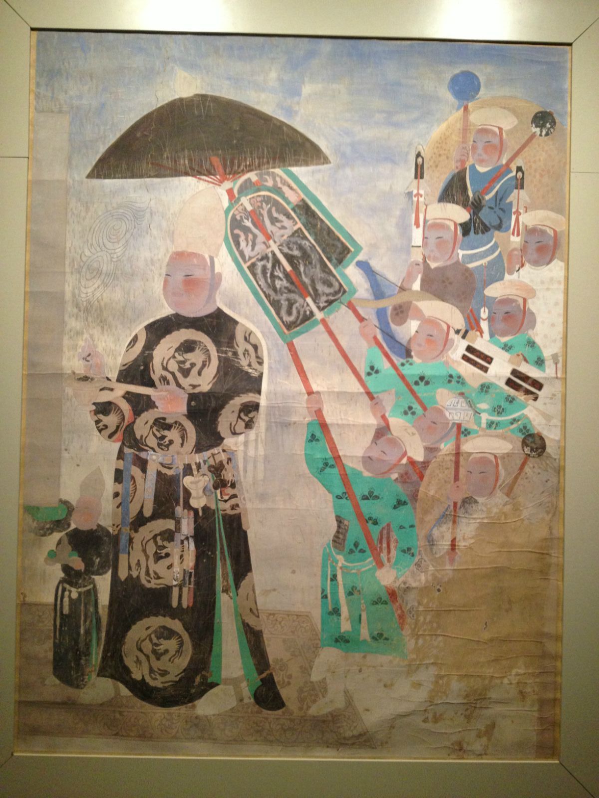 回鶻王子禮佛圖 回鶻王子禮佛圖