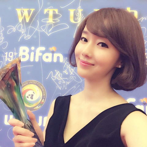 李貞賢獲wtuf中國之夜中韓文化交流貢獻獎