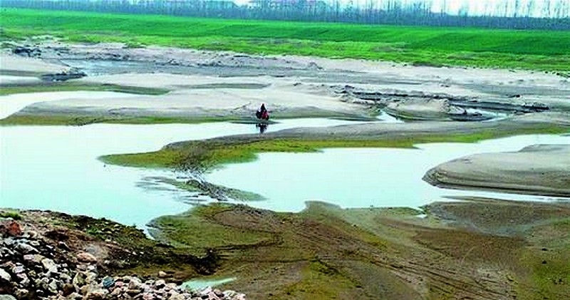 虎渡河鄢家渡閘附近 虎渡河鄢家渡閘附近