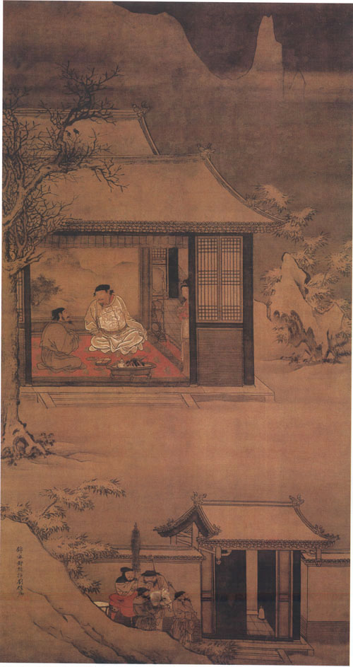 《雪夜訪普圖》 《雪夜訪普圖》