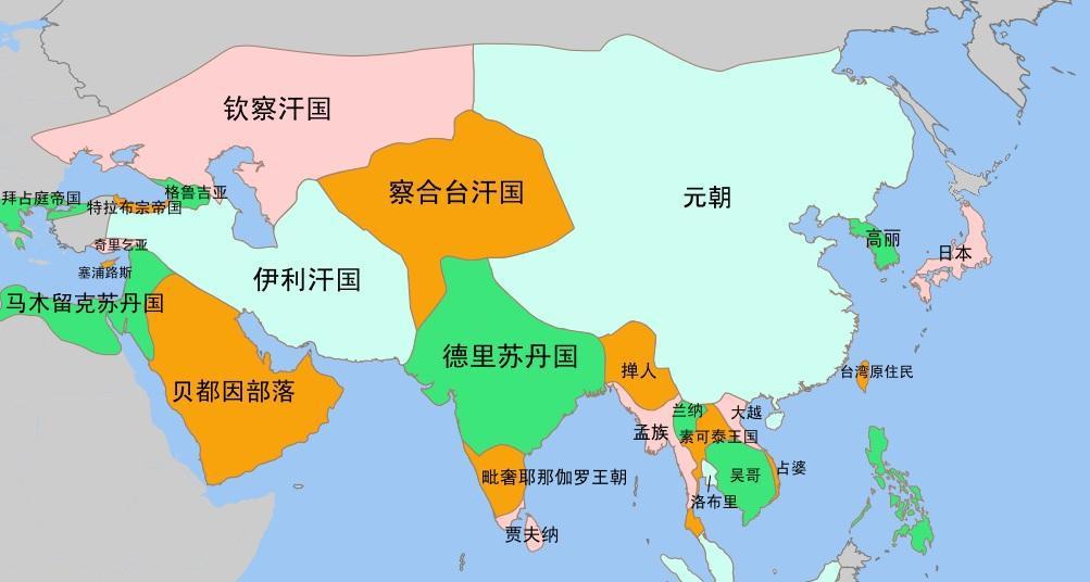 蒙古帝國諸汗國 蒙古帝國諸汗國