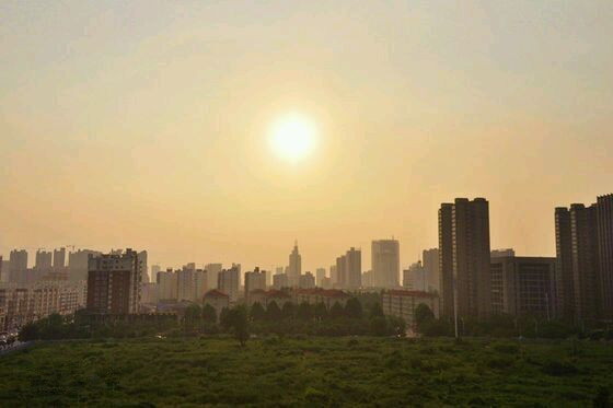 鳥瞰商丘市區 鳥瞰商丘市區