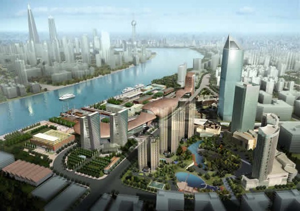 大連路總部研發集聚區核心平涼路區域效果圖 大連路總部研發集聚區核心平涼路區域效果圖