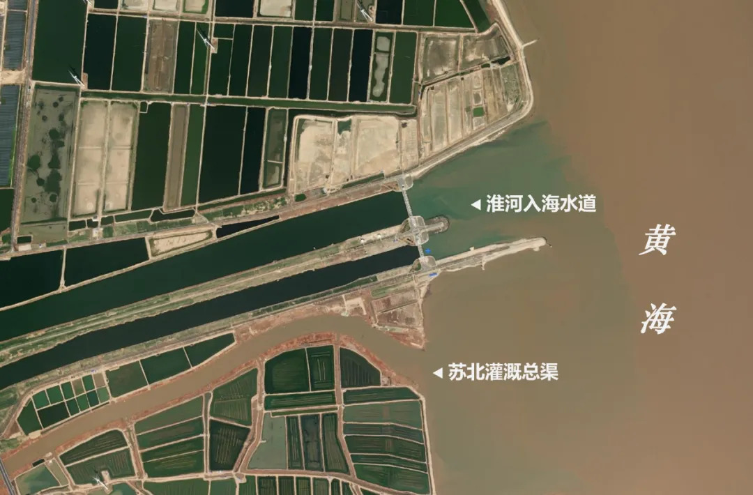 淮河為什麼沒有入海口？