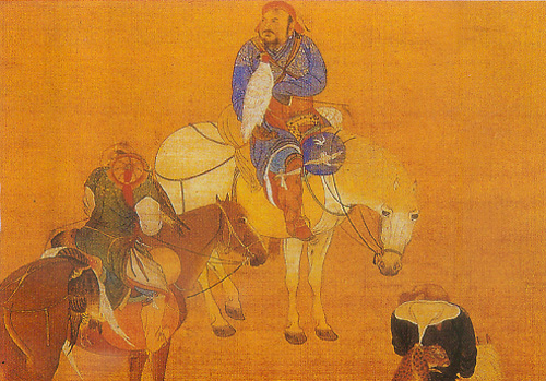 忽必烈出獵圖 忽必烈出獵圖