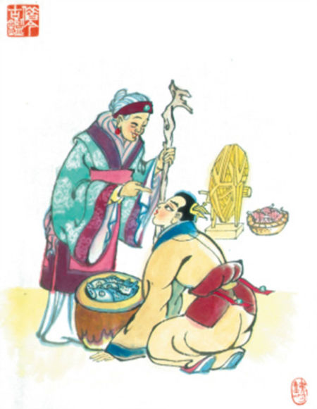 陶母責子 陶母責子
