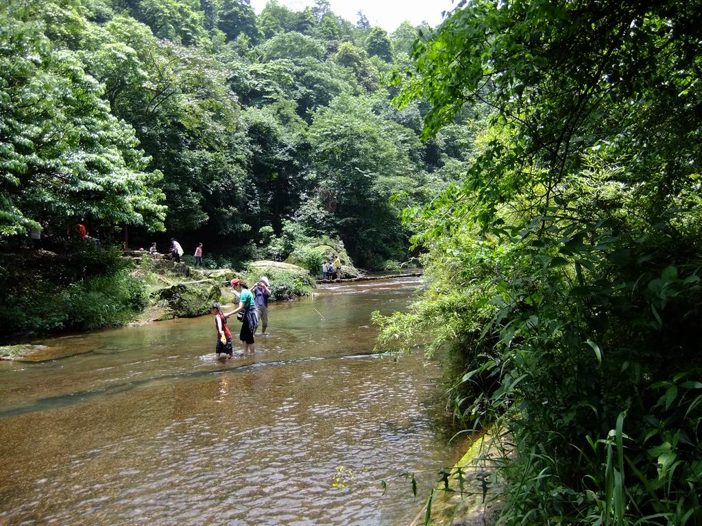 天台山景區是夏季休閒消暑的好去處 天台山景區是夏季休閒消暑的好去處