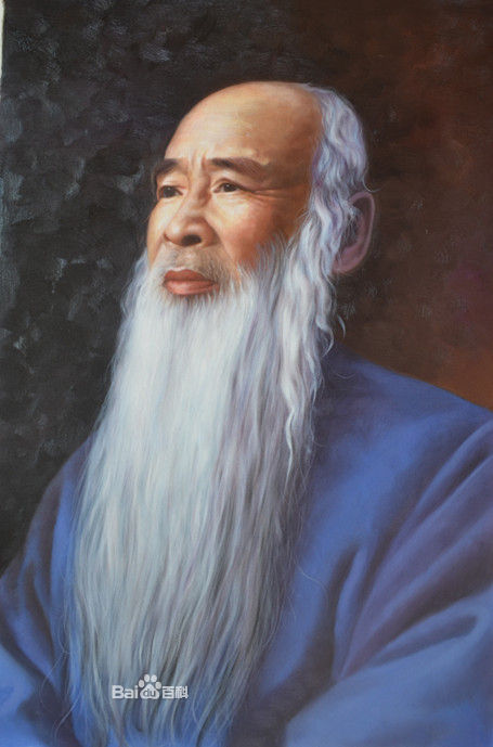 方人也筆下的《張大千》 方人也筆下的《張大千》