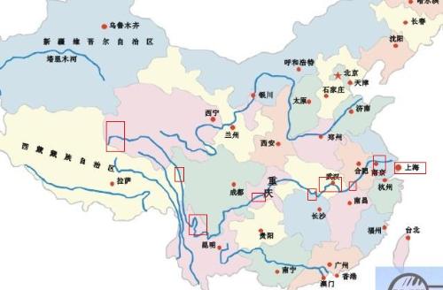 長江支幹流總體概覽 長江支幹流總體概覽