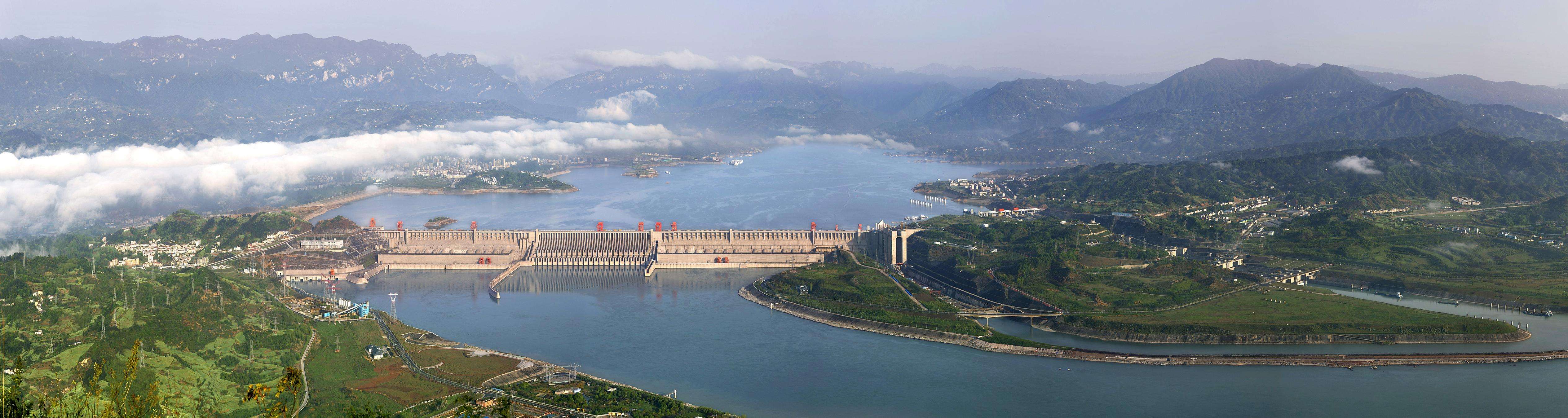 全球最大的水利樞紐工程——三峽水電站 全球最大的水利樞紐工程——三峽水電站