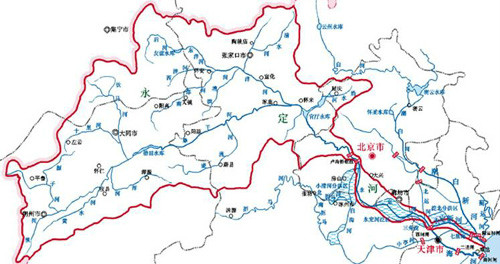 永定河水系 永定河水系