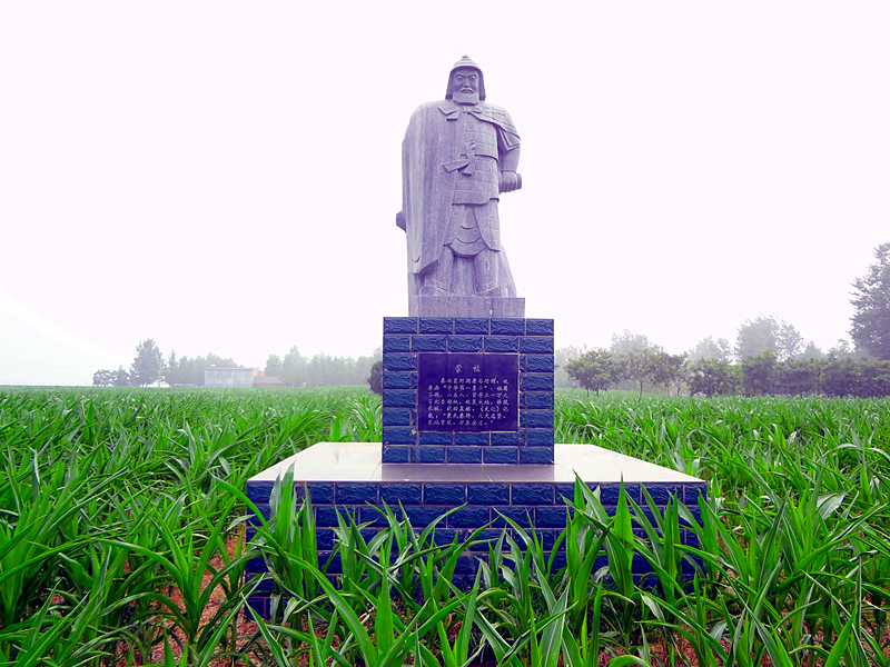 蒙恬塑像 蒙恬塑像