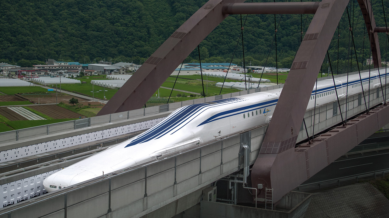 日本新幹線,磁懸浮列車 日本新幹線,磁懸浮列車