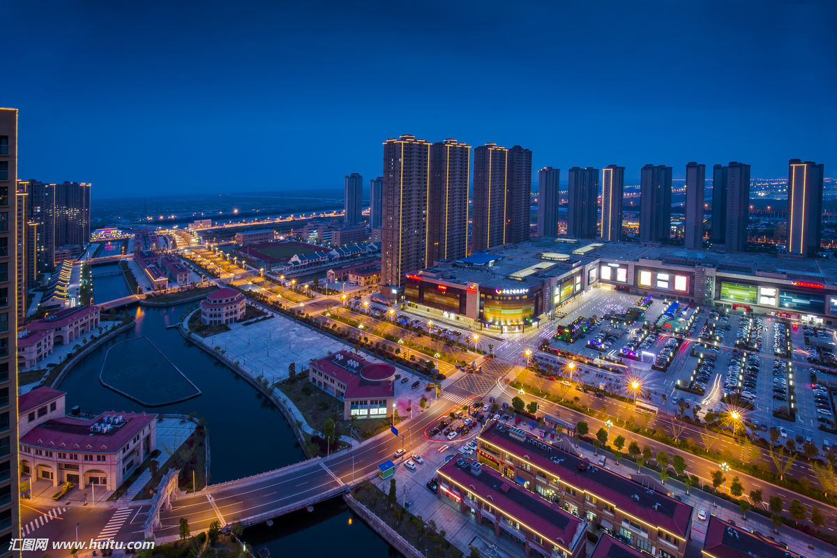 杭州灣新區夜景 杭州灣新區夜景