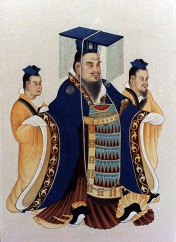 漢武帝畫像 漢武帝畫像