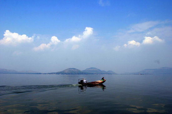 東平湖風光